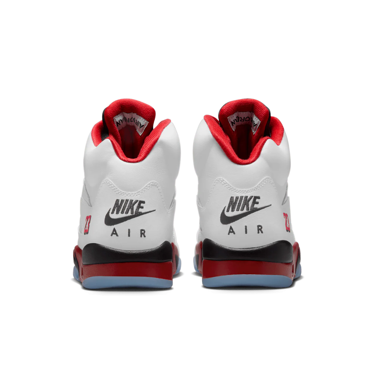 Jordan 5 Retro Fire Red Black Tongue (2025)