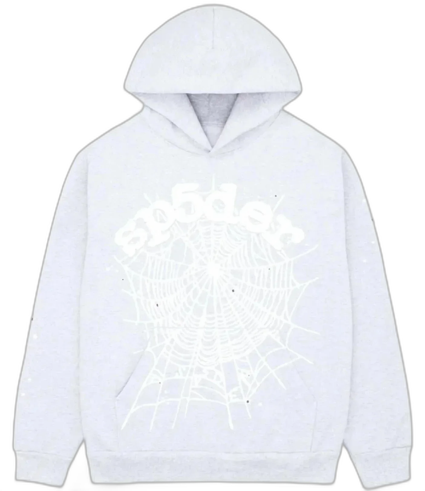 Sp5der OG Web Hoodie Heather Grey