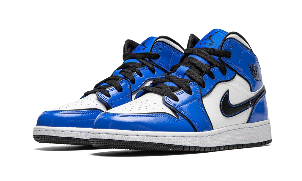 Jordan 1 Mid Signal Blue