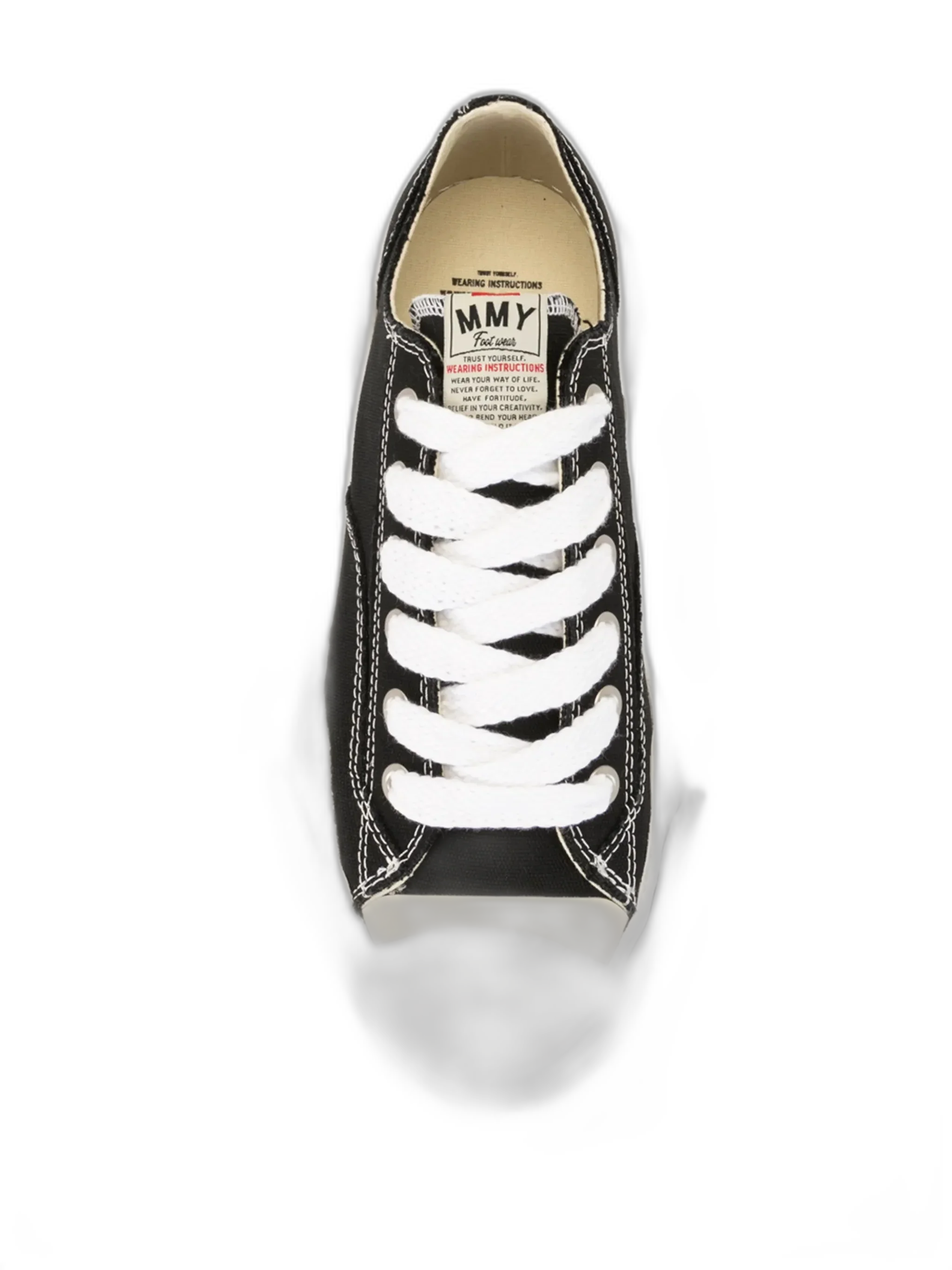 Maison Mihara Yasuhiro Hank OG Sole Canvas Low Black