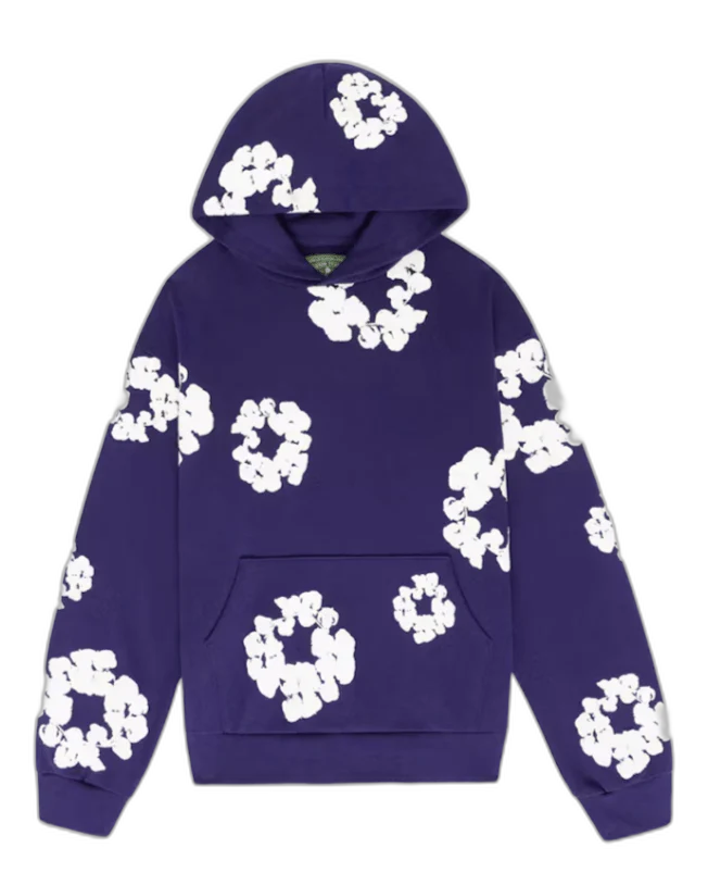 Denim Tears The Cotton Wreath Sweatshirt Purple