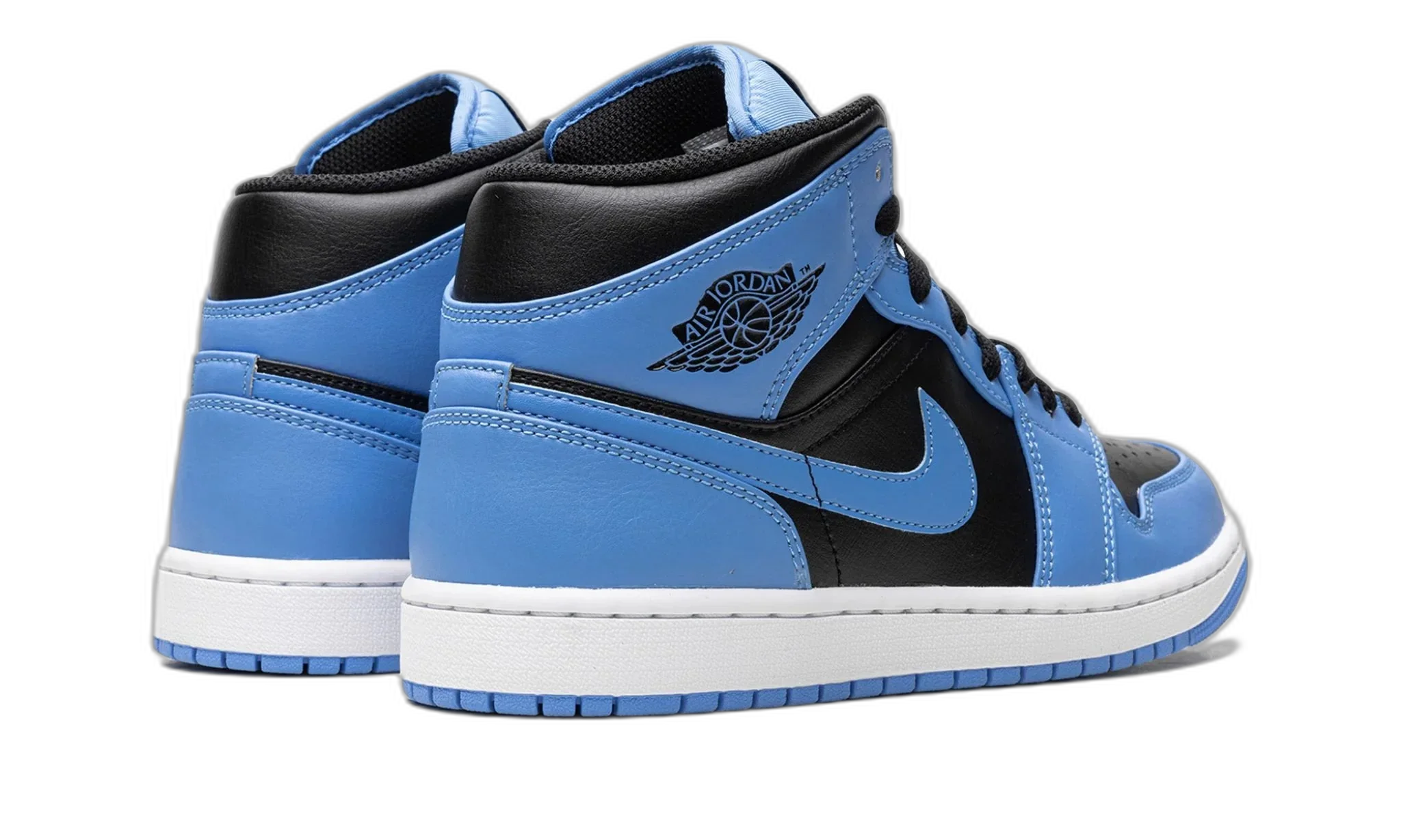 Jordan 1 Mid University Blue Black