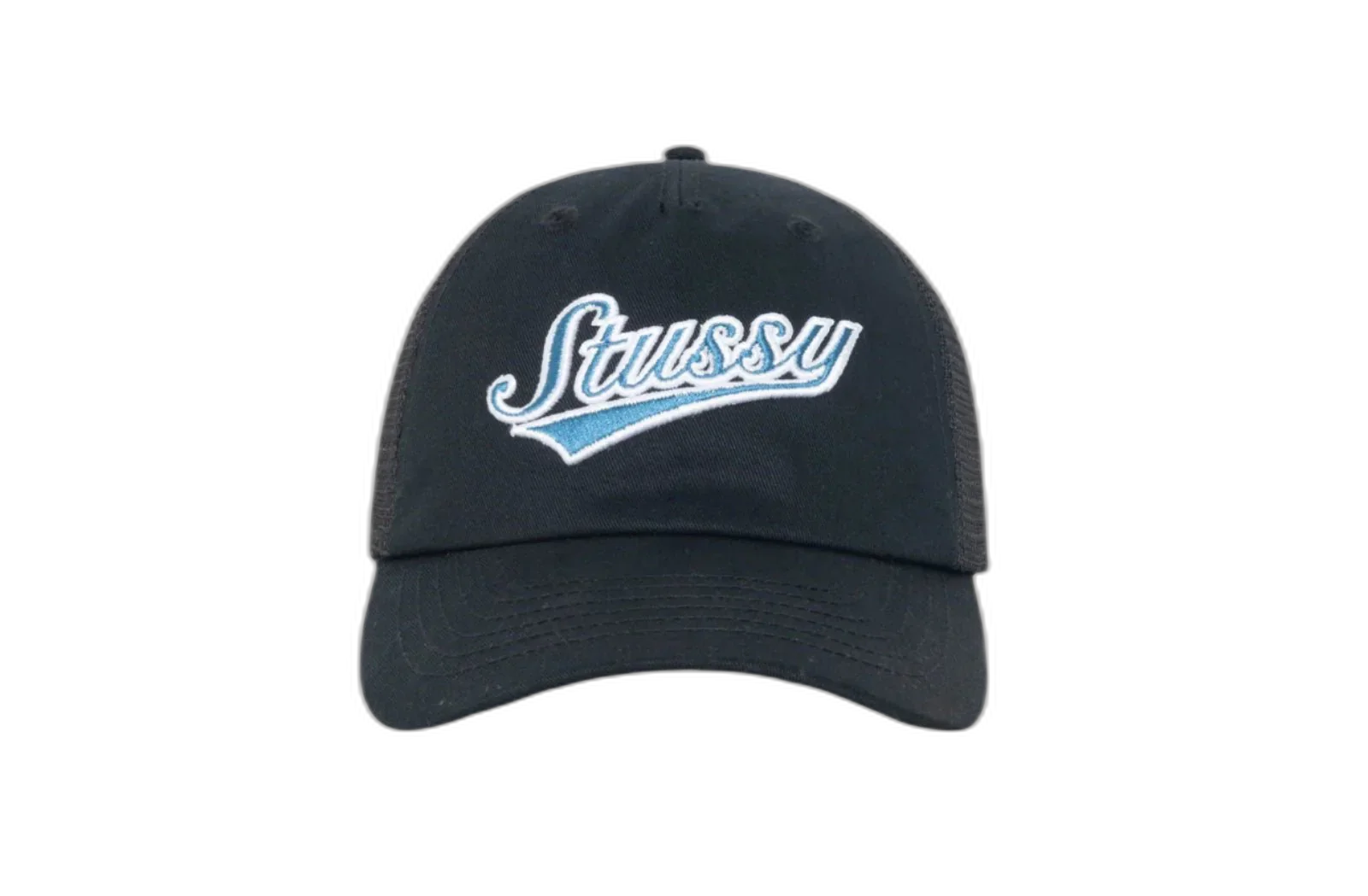 Stussy Athletic Trucker Cap Black