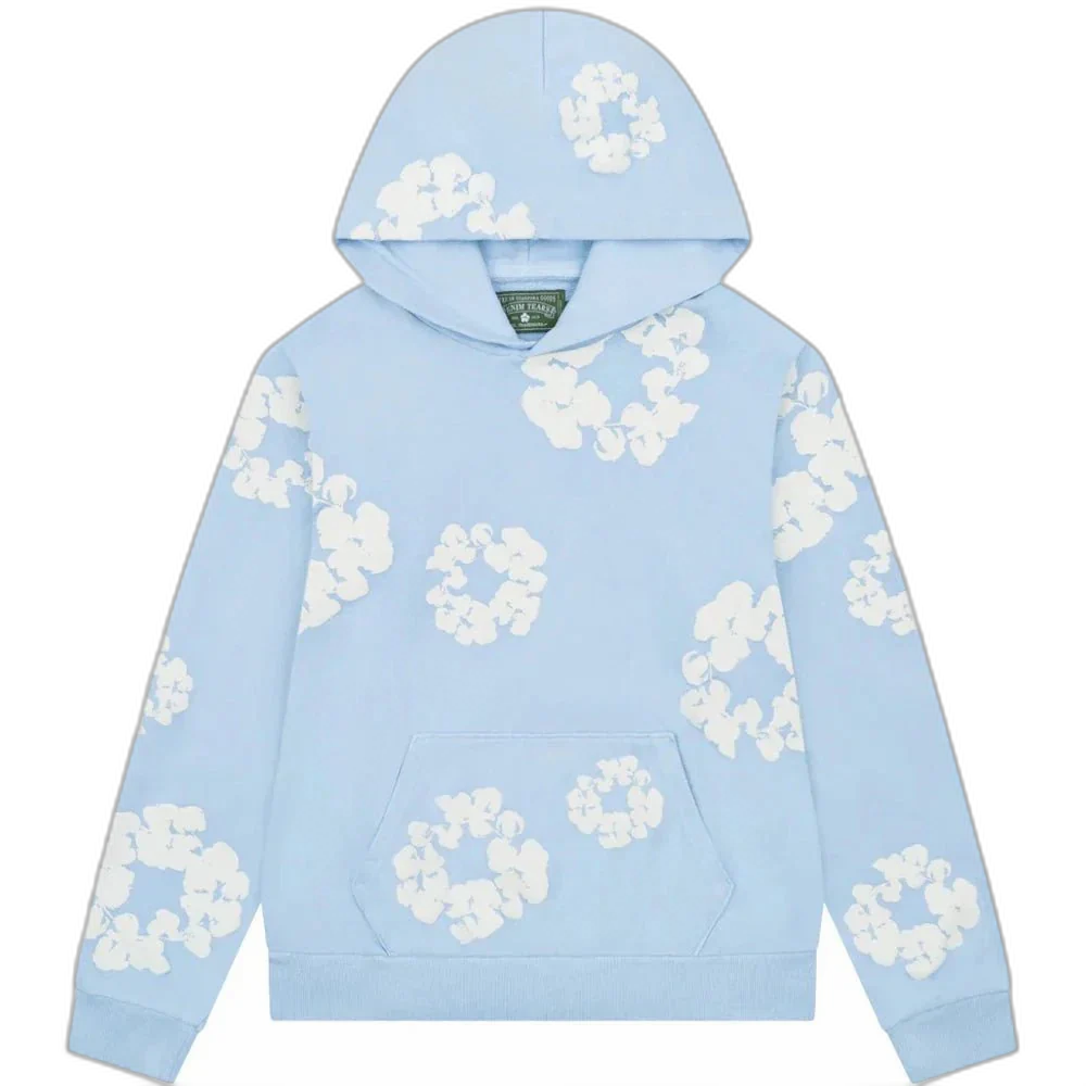 Denim Tears The Cotton Wreath Sweatshirt Powder Blue