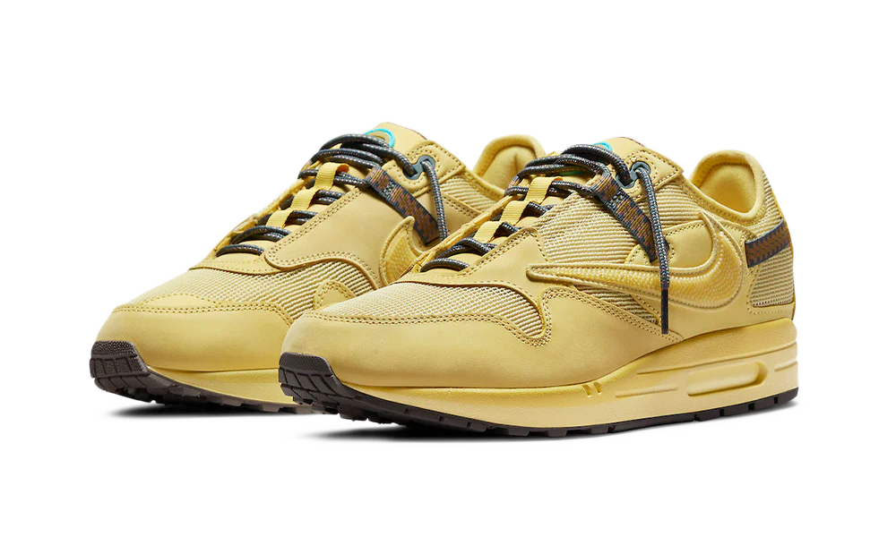 Nike Air Max 1 Travis Scott Cactus Jack Saturn Gold
