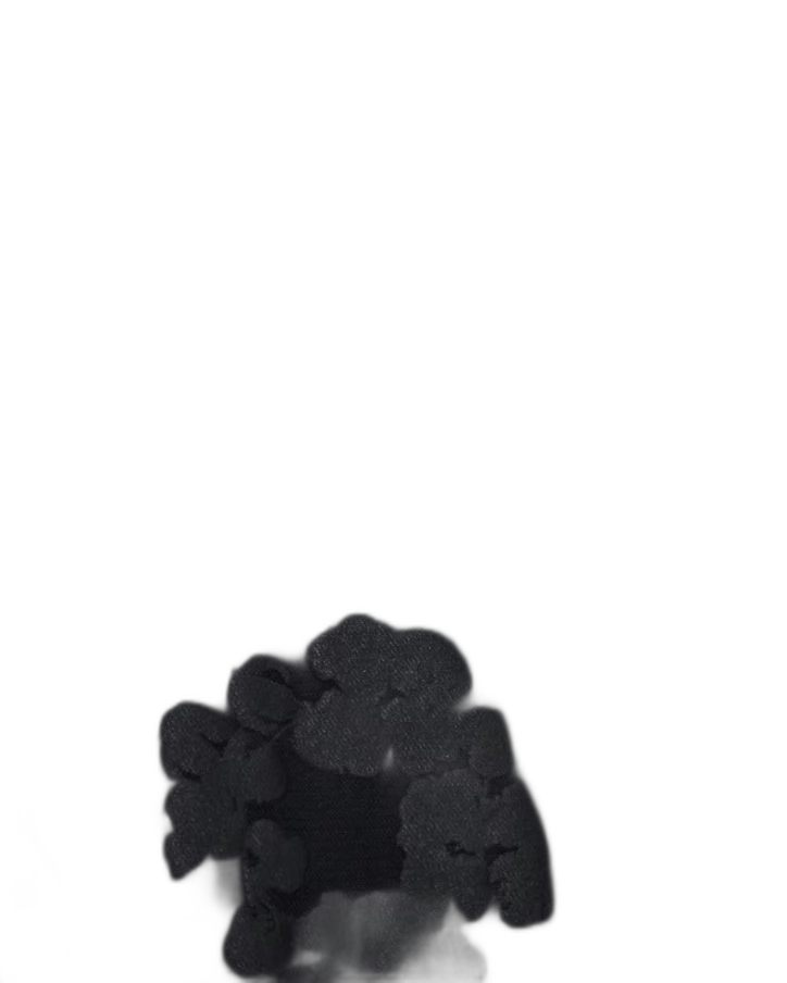 Denim Tears The Cotton Wreath Sweatshirt Black Monochrome