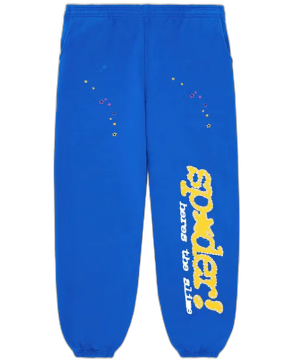 Sp5der TC Sweatpants Blue
