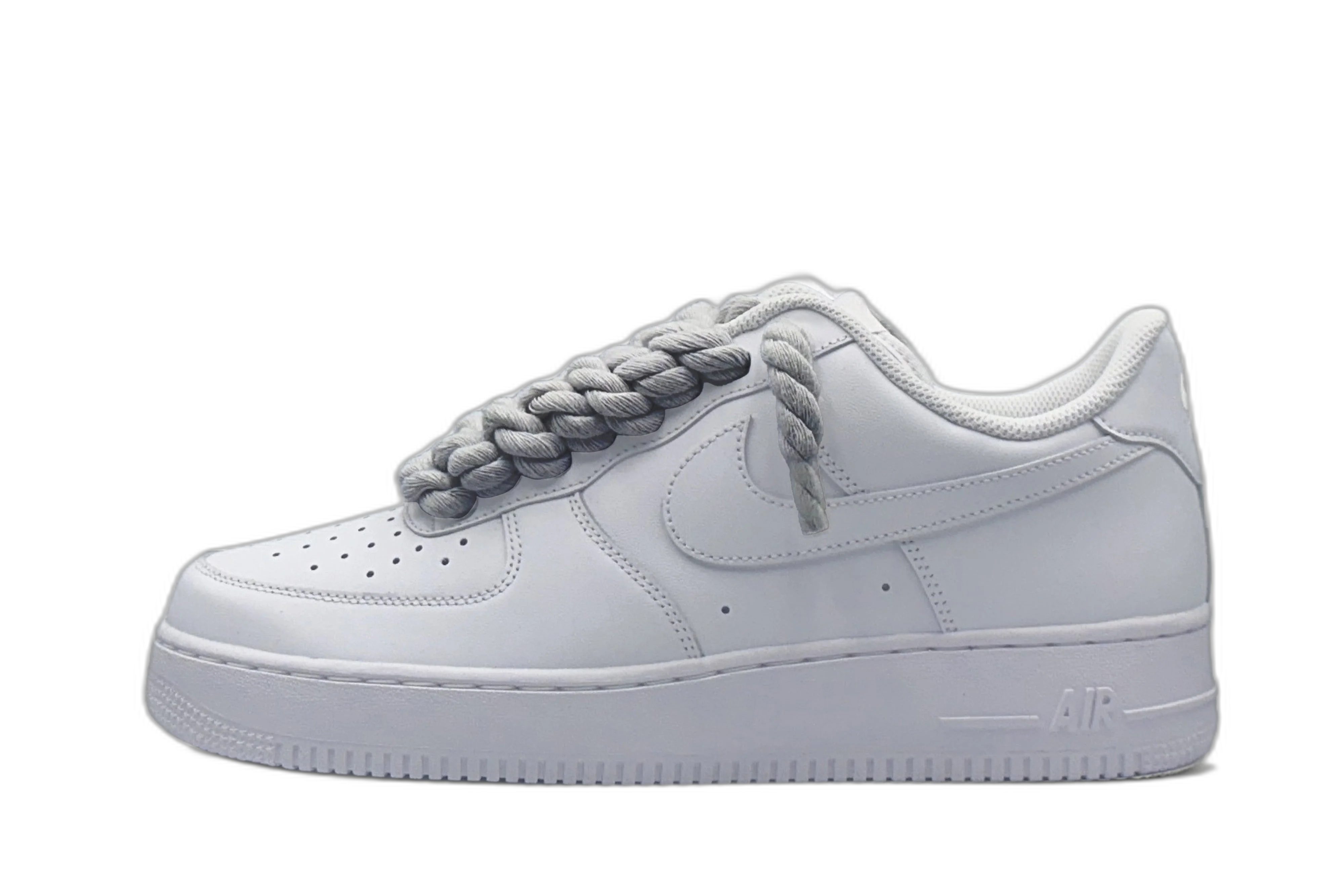 Nike Air Force 1 Low ‘07 White / Silver Rope Laces