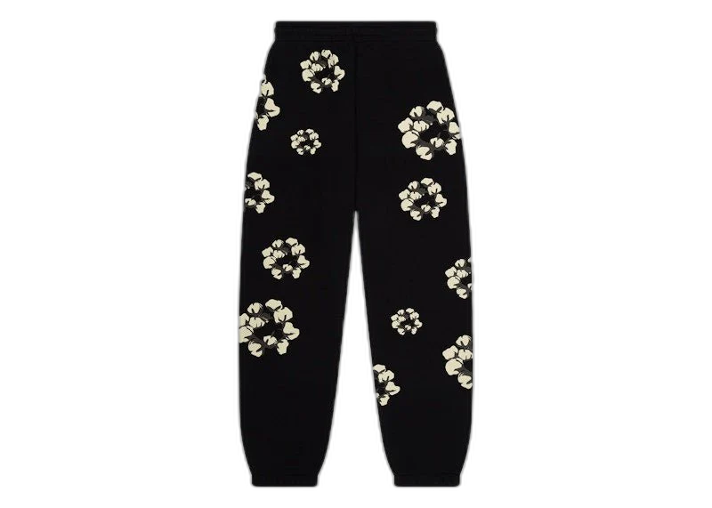 Denim Tears x CPFM Cactus Tears Wreath Sweatpants Black