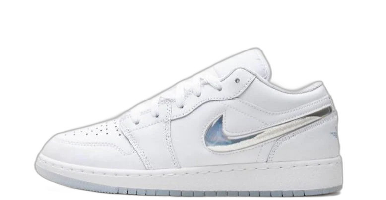 Jordan 1 Low SE Glitter Swoosh