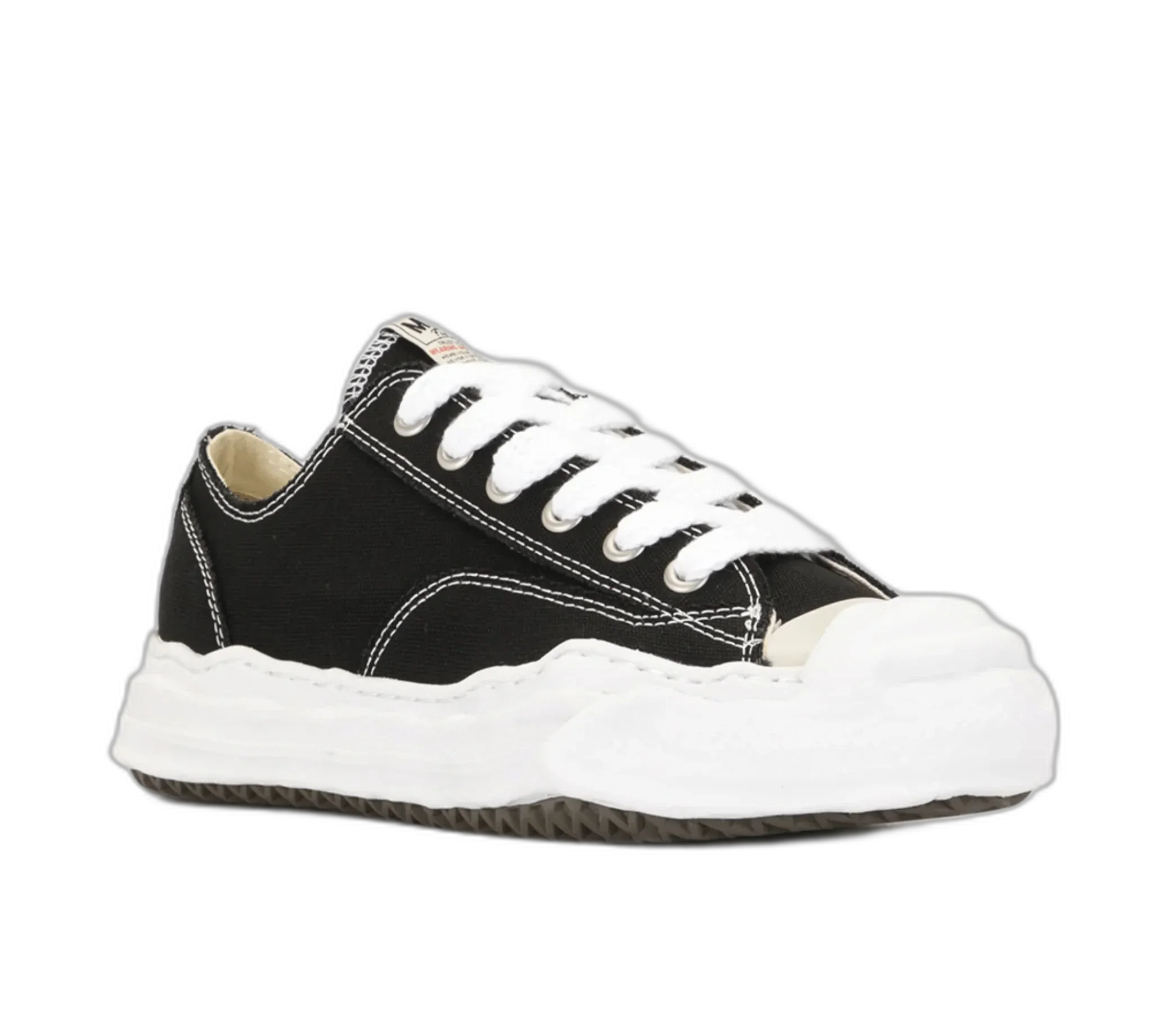 Maison Mihara Yasuhiro Hank OG Sole Canvas Low Black