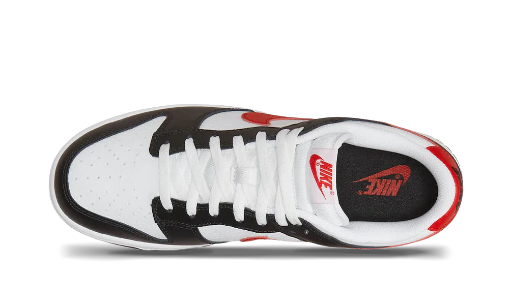 Nike Dunk Low Retro Red Swoosh Panda