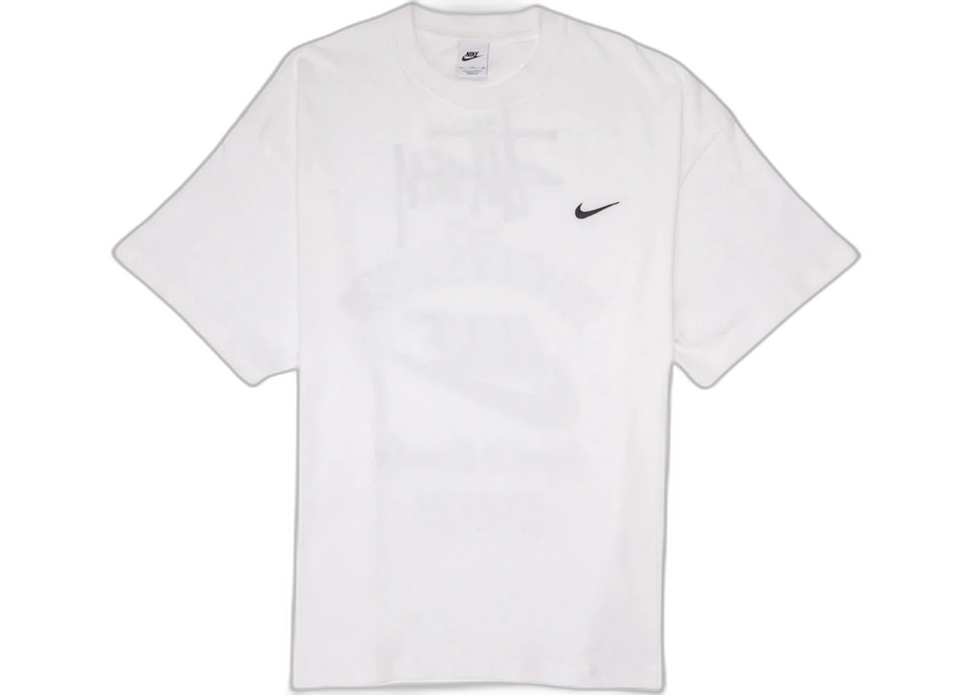 Nike x Stussy The Wide World Tribe T-Shirt White