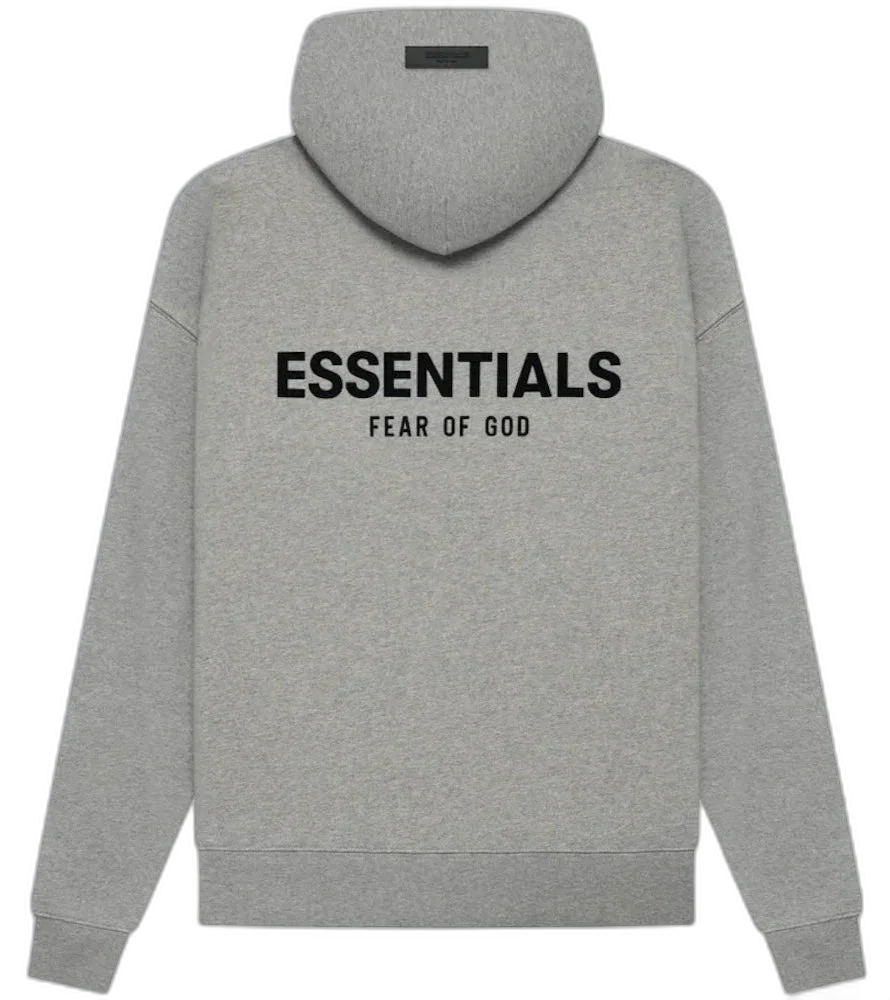 Fear of God Essentials Hoodie (SS22) Dark Oatmeal