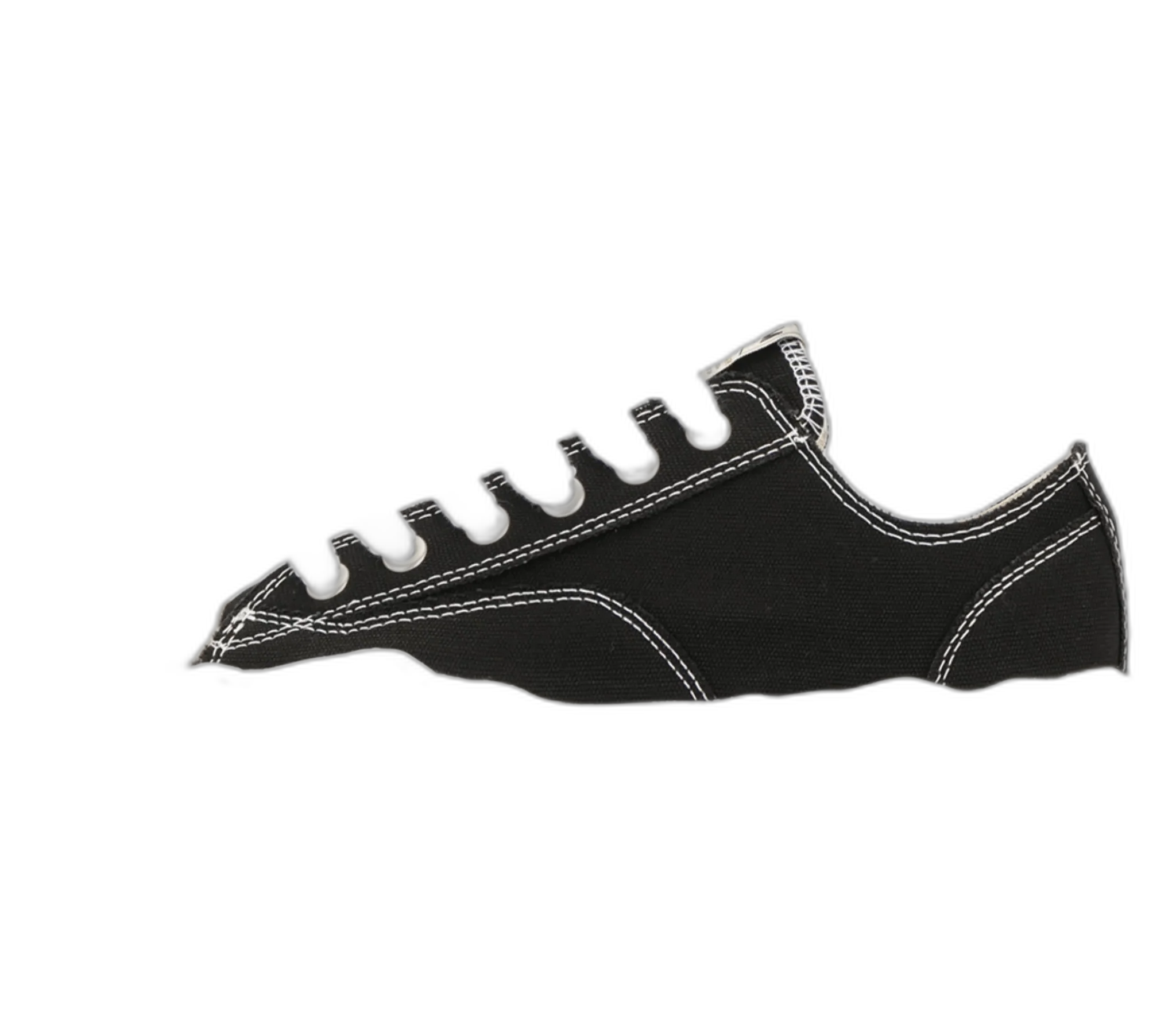 Maison Mihara Yasuhiro Hank OG Sole Canvas Low Black