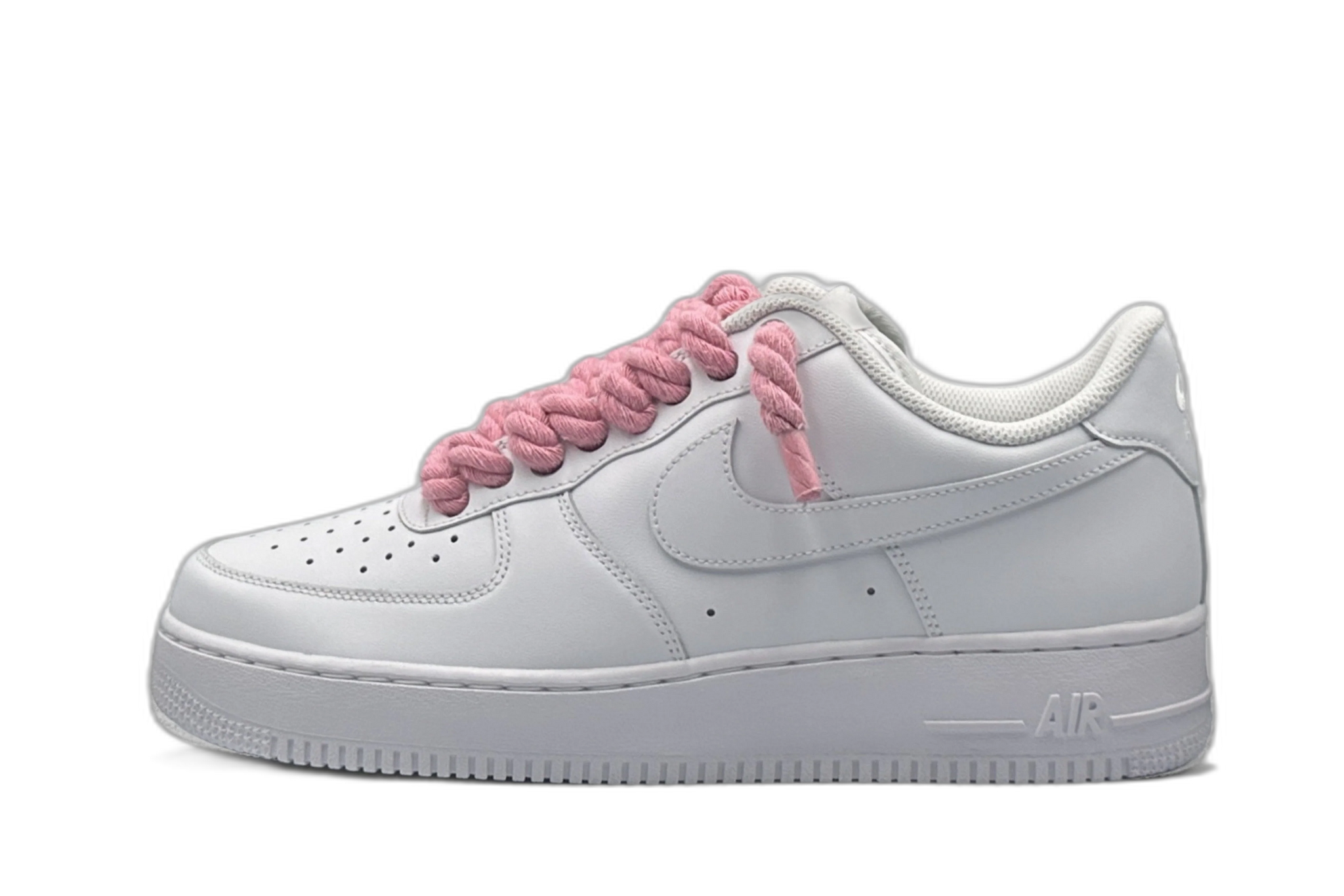 Nike Air Force 1 Low ‘07 White / Pink Rope Laces