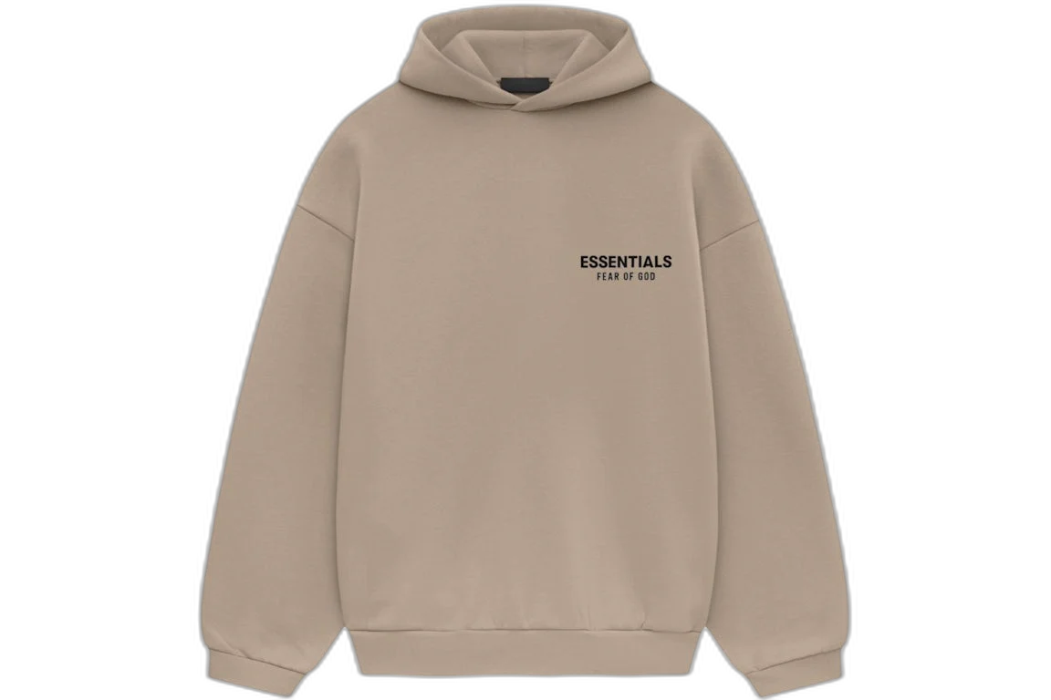 Fear of God Essentials Fleece Hoodie Desert Sand (FW24)