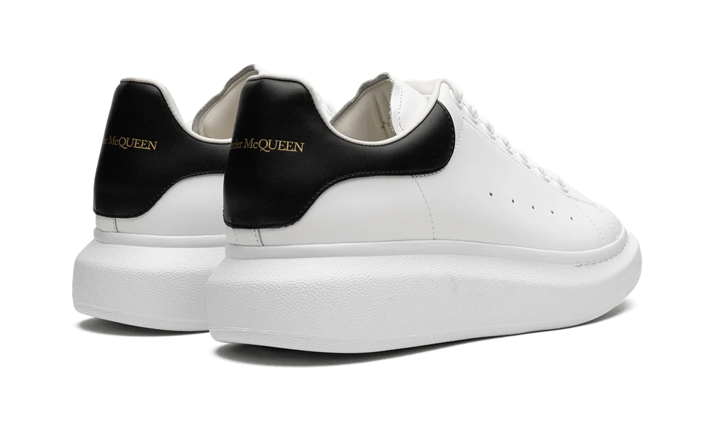 Alexander McQueen Oversized Sneakers White Black