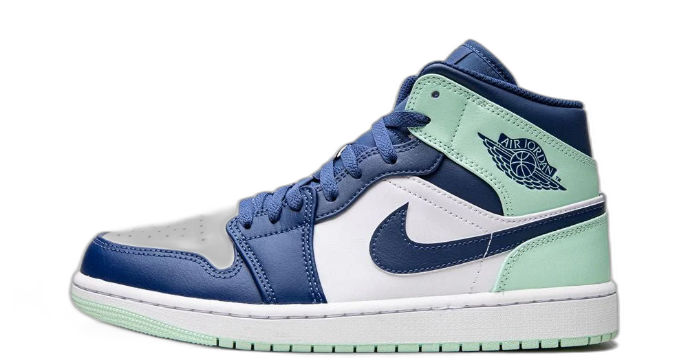 Jordan 1 Mid Mystic Navy Mint Foam