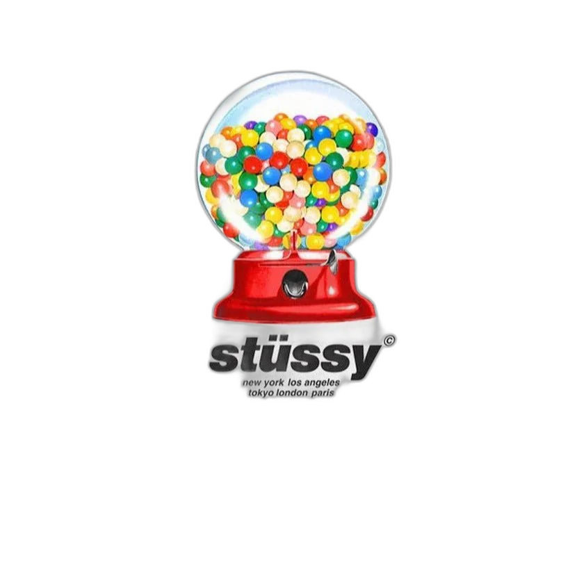 Stussy Gumball Tee White