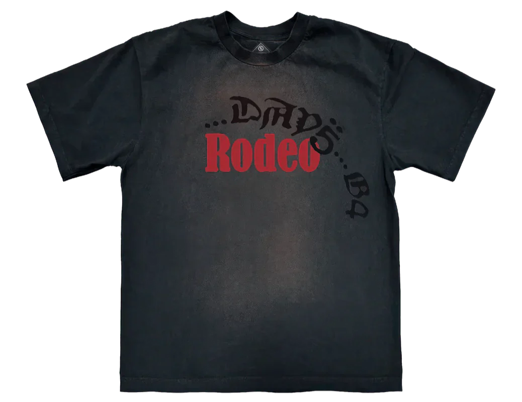 Travis Scott Cactus Jack x Sp5der Days Before Rodeo I Tee Black