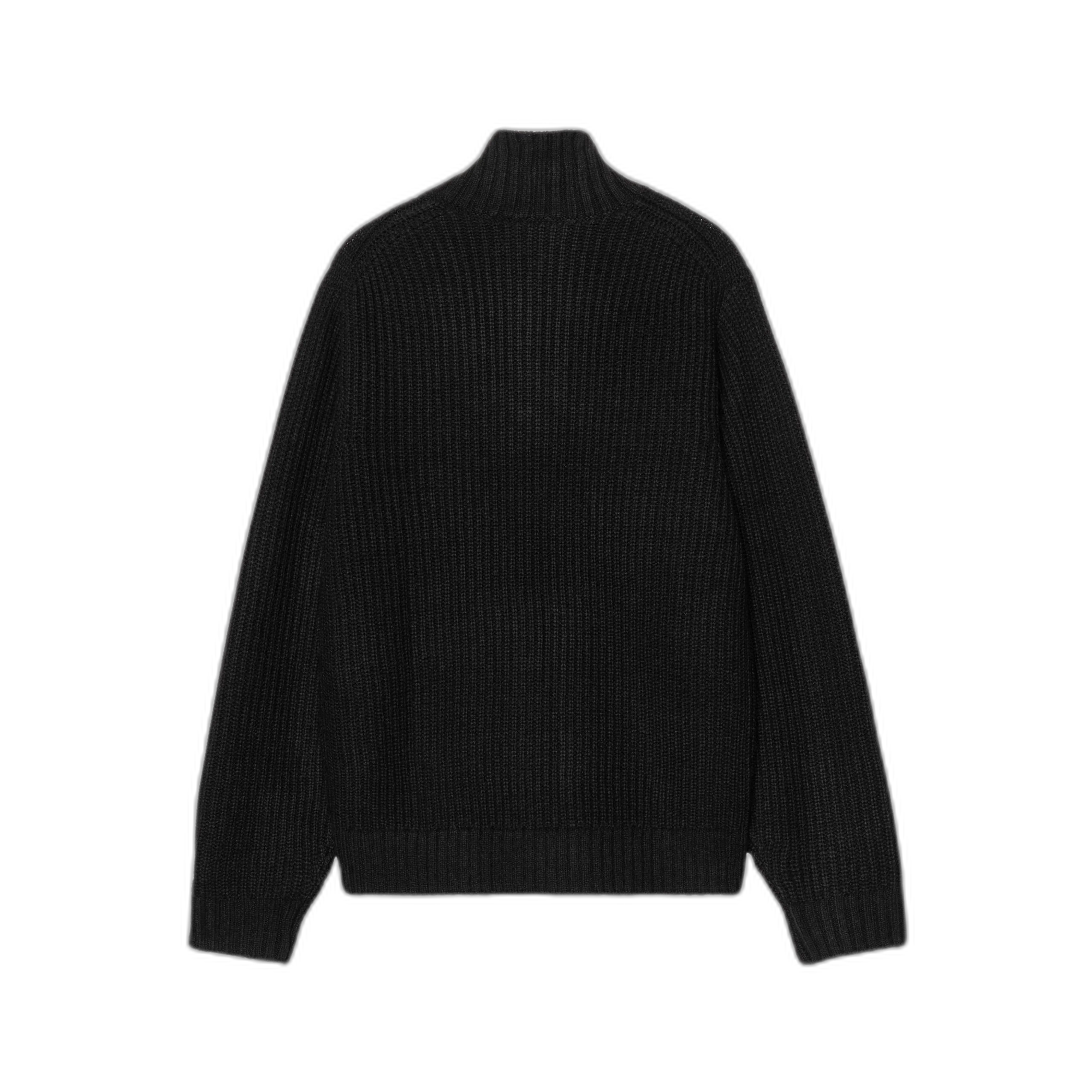 Carhartt WIP Detroit Half Zip Sweater Black