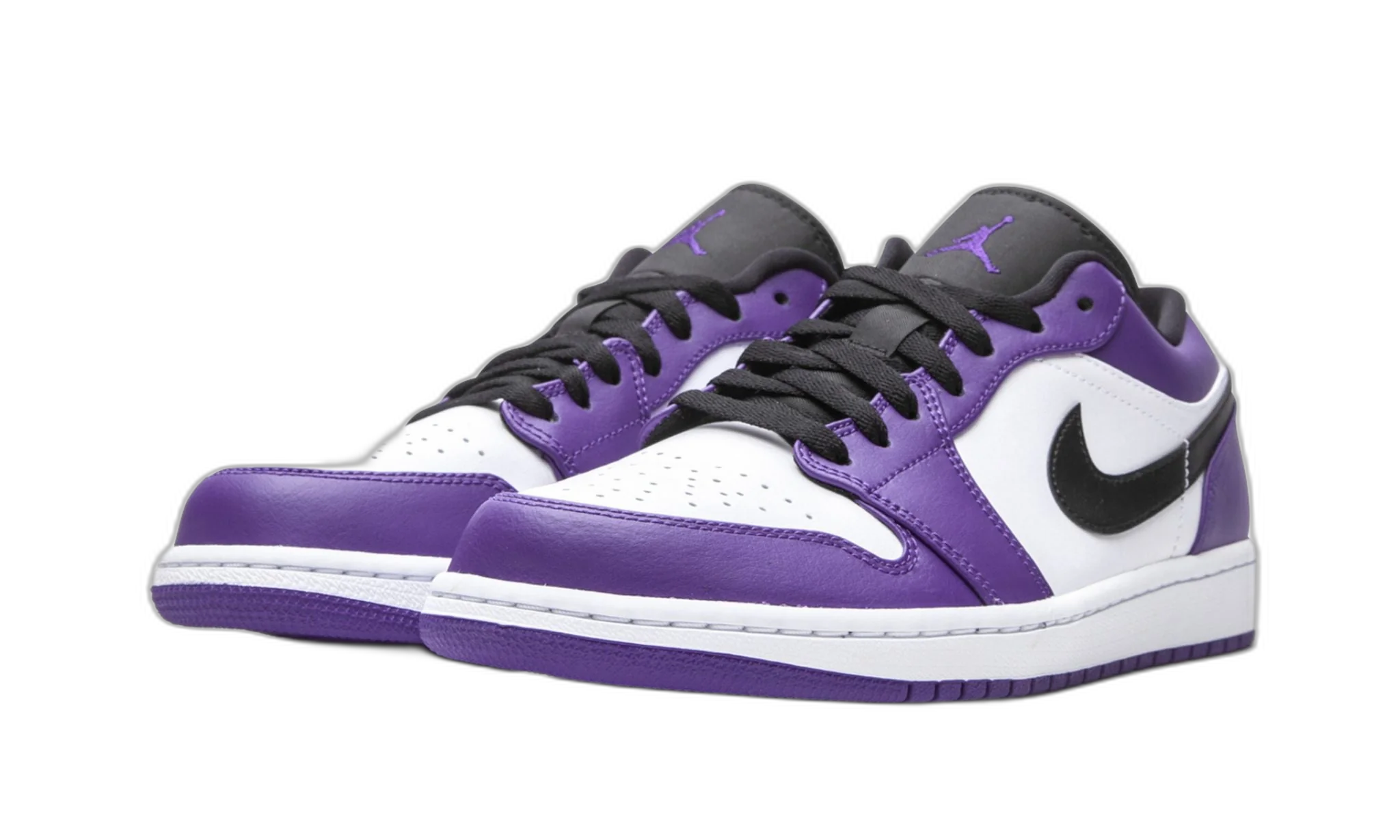 Jordan 1 Low Court Purple White