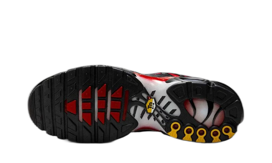 Nike Air Max Plus Pure Platinum University Red Black White