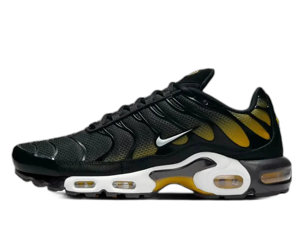 Nike Air Max Plus Black University Gold White