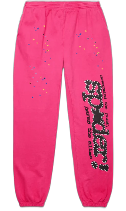 Sp5der P*NK V2 Sweatpant Pink