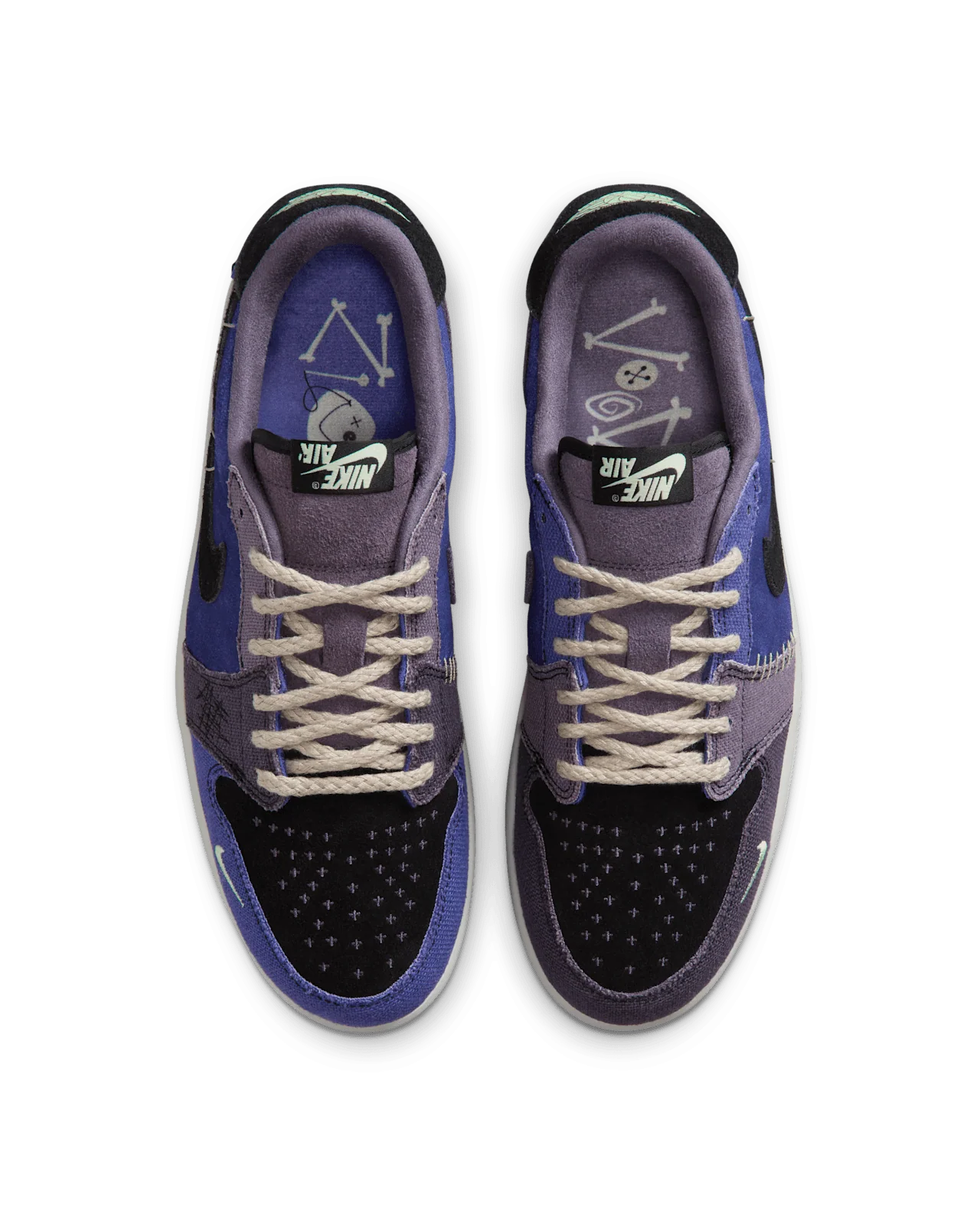 Jordan 1 Retro Low OG Zion Williamson Voodoo Alternate