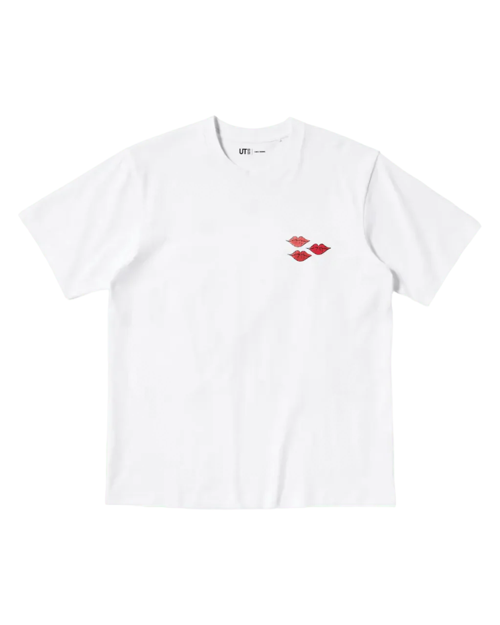 KAWS x Uniqlo Warhol UT Graphic T-shirt White Lips
