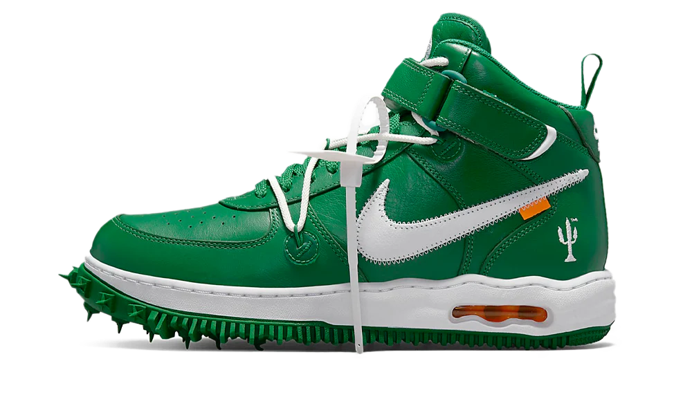 Nike Air Force 1 Mid Off-White Pine Green