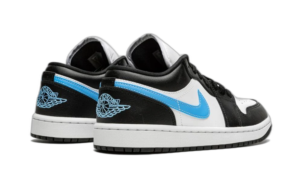 Jordan 1 Low Black University Blue White