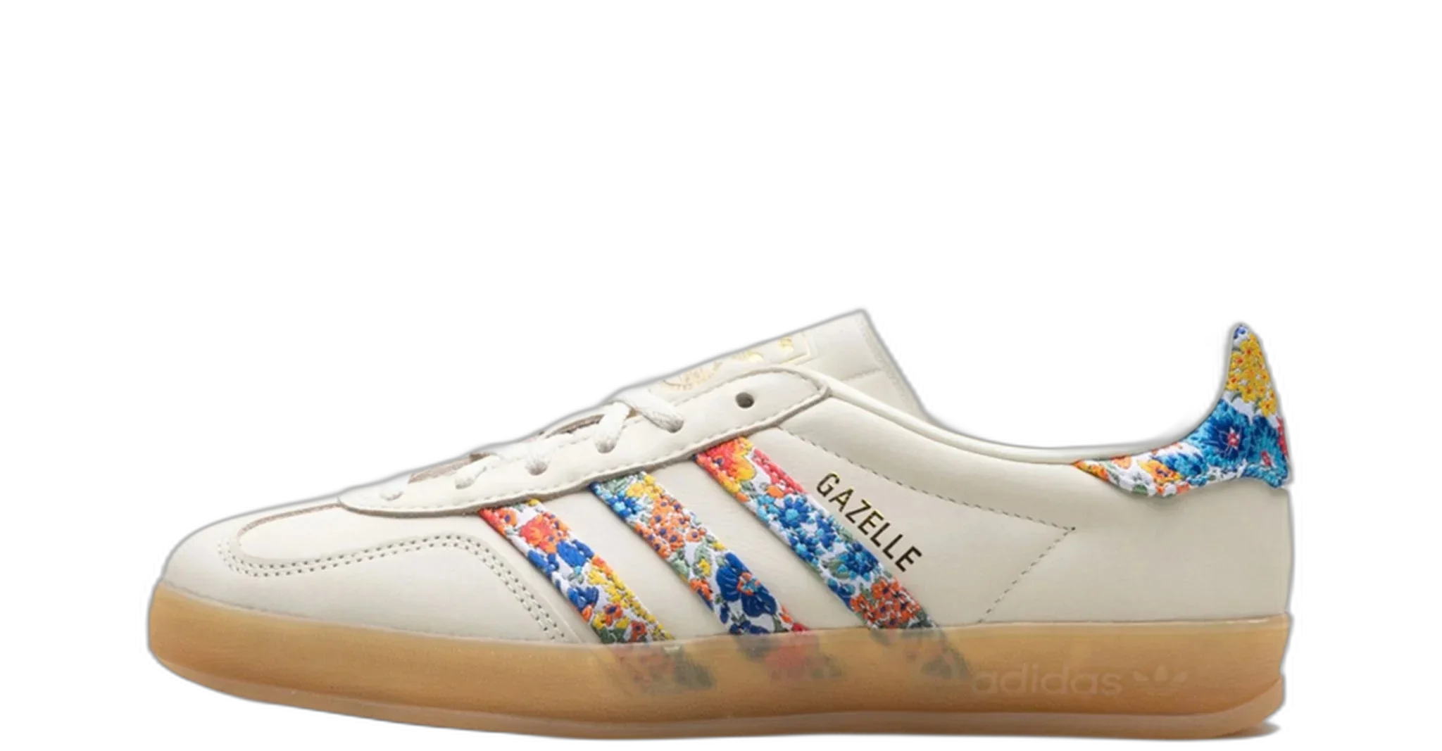 adidas Gazelle Indoor Liberty London Floral Embroidery Stripes