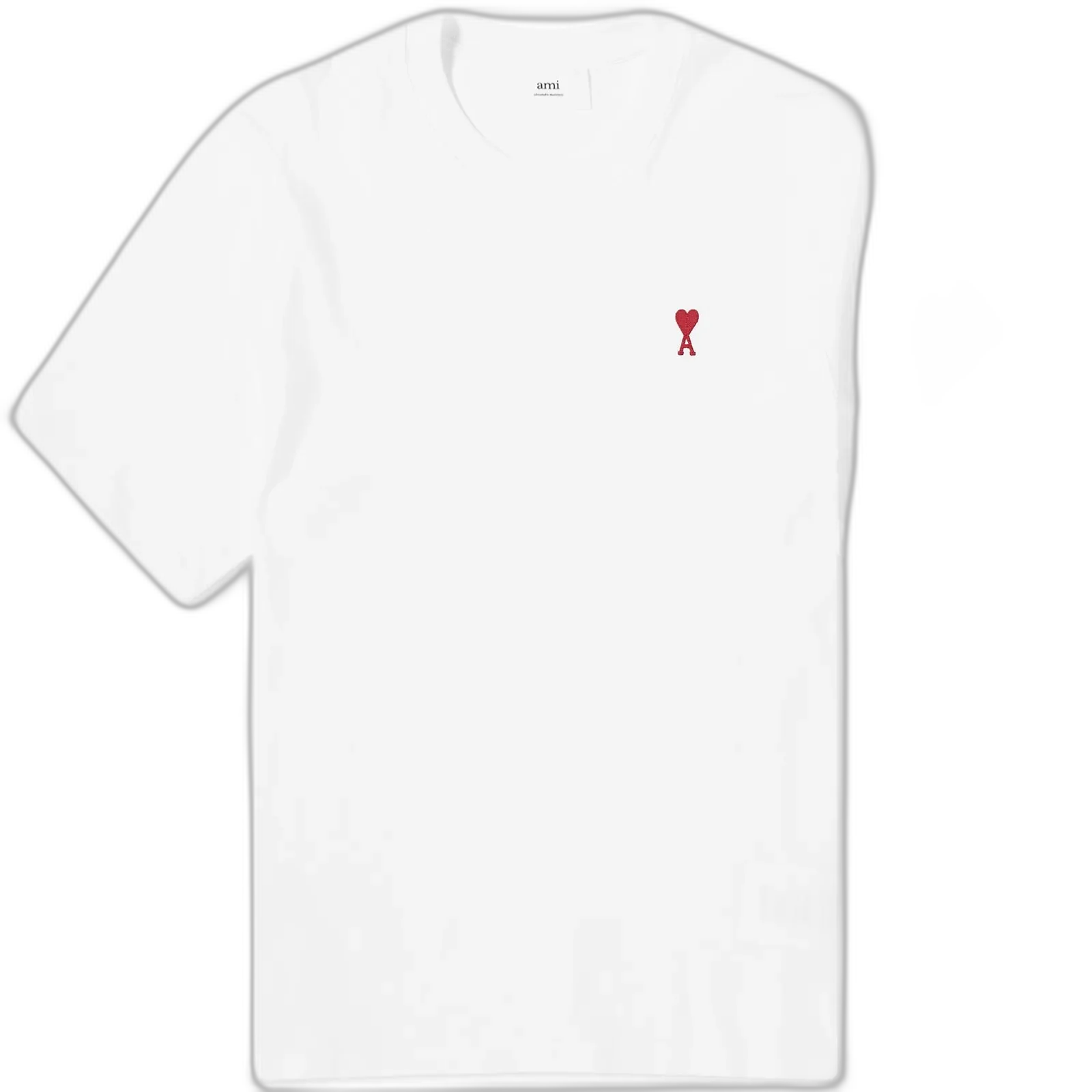 Ami Paris Ami De Coeur T-Shirt White