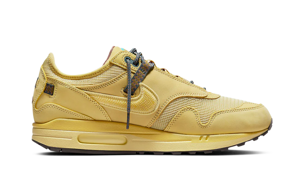 Nike Air Max 1 Travis Scott Cactus Jack Saturn Gold
