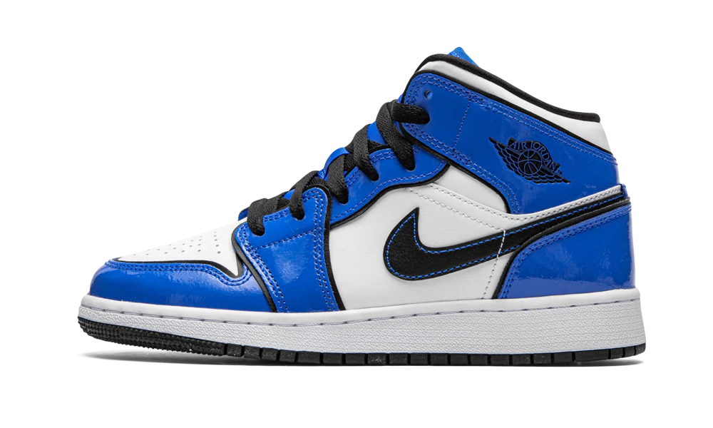 Jordan 1 Mid Signal Blue