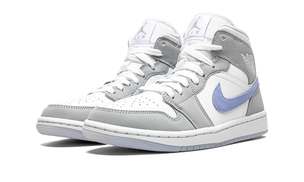 Jordan 1 Mid Wolf Grey Aluminum
