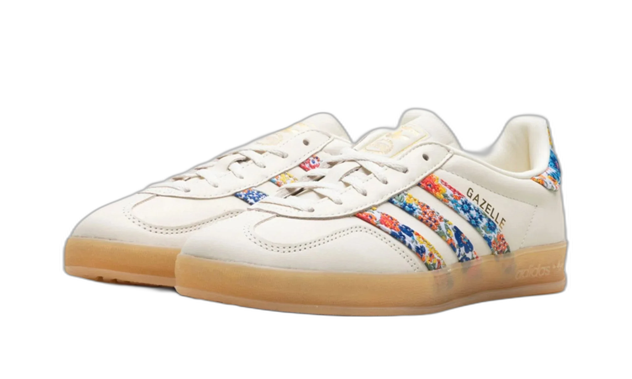 adidas Gazelle Indoor Liberty London Floral Embroidery Stripes