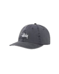 Stussy Low Profile Basic Washed Strapback Charcoal