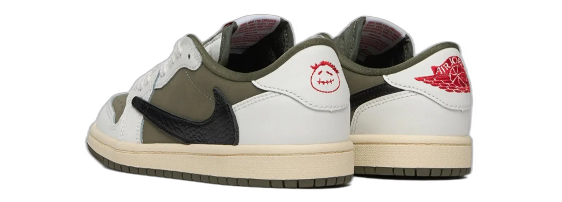 Jordan 1 Retro Low OG SP Travis Scott Medium Olive (TD & PS)