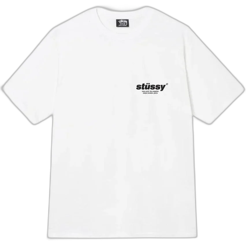 Stussy Gumball Tee White
