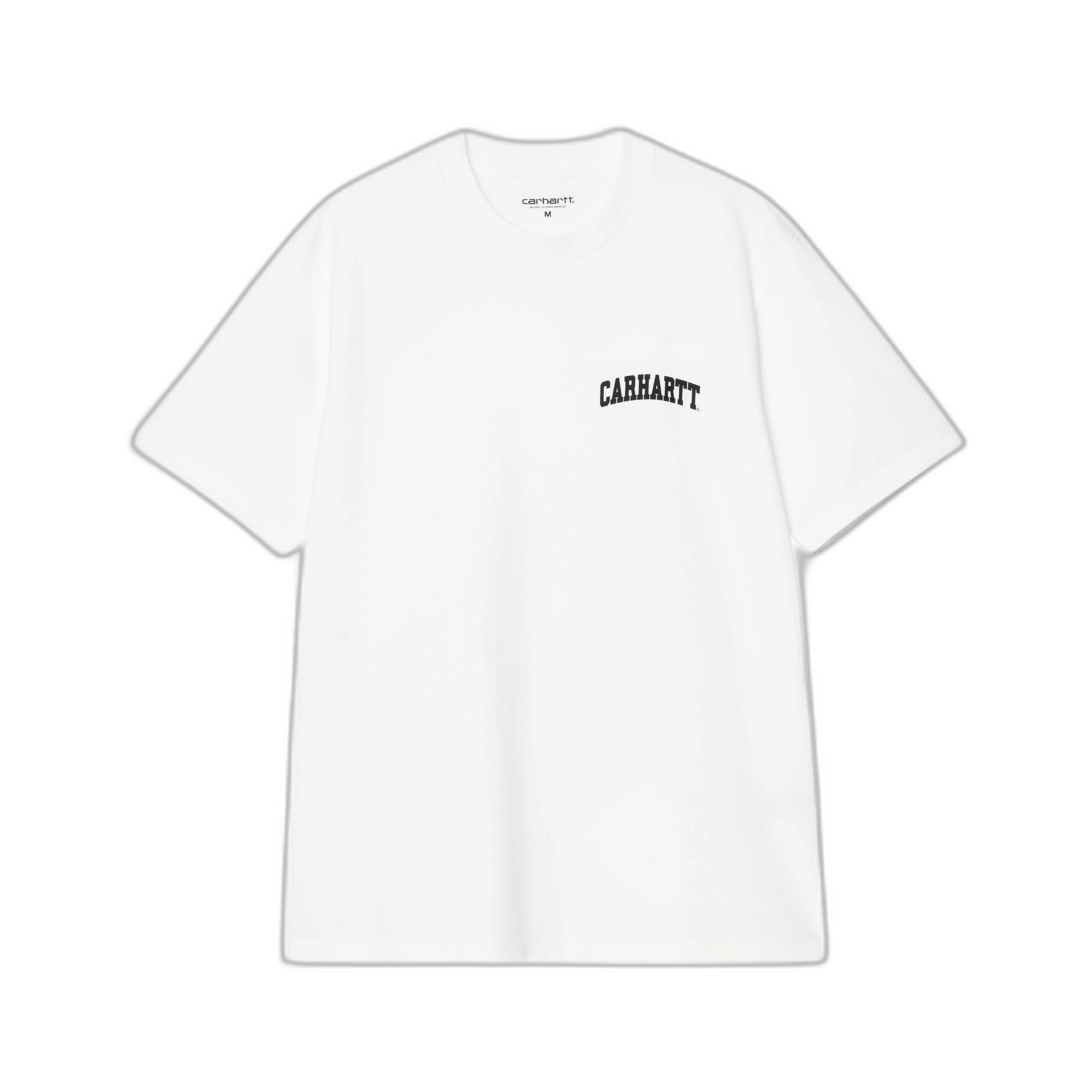 Carhartt WIP S/S University Script T-Shirt White/Black