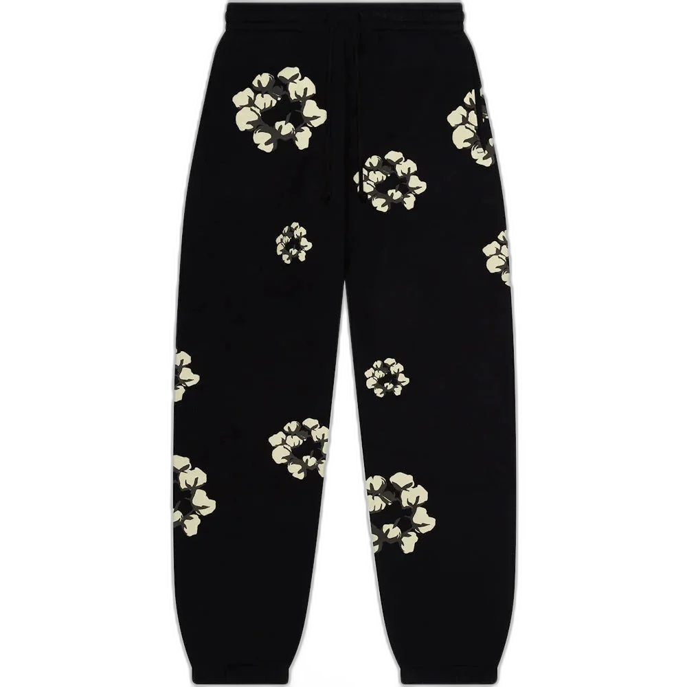 Denim Tears x CPFM Cactus Tears Wreath Sweatpants Black