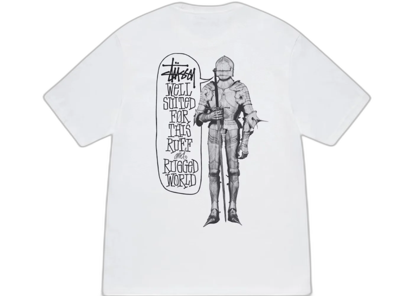 Stussy Well Suited Tee White