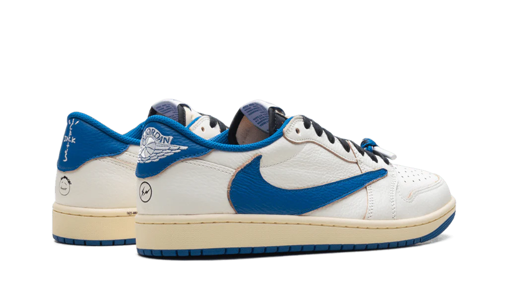 Jordan 1 Retro Low OG SP Fragment x Travis Scott Sail Military Blue