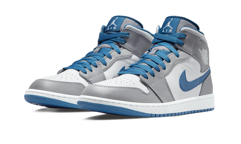 Jordan 1 Mid True Blue