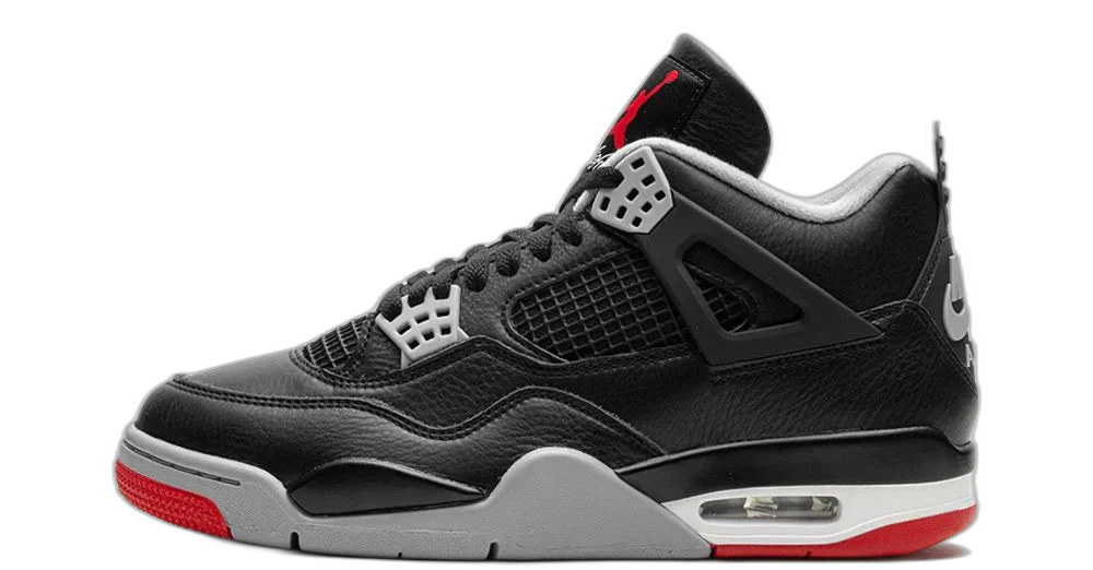 Jordan 4 Bred Reimagined streetwear sneakers
