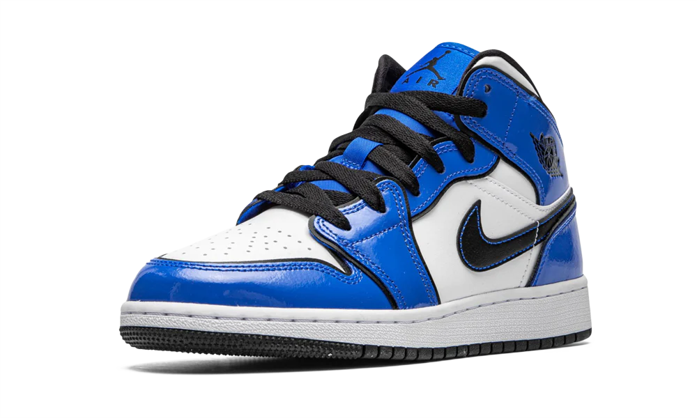 Jordan 1 Mid Signal Blue